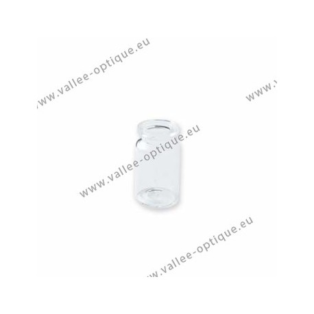 Contact lens glass vial