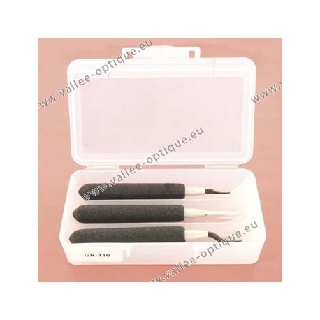 Set of 3 pieces (scraper, tool for removing burrs, chamferer)