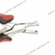 Straight front cutting plier