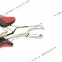Straight front cutting plier