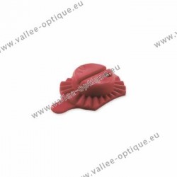 Red universal block Weco system - 25 x 20 mm