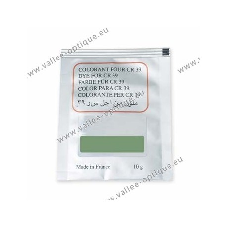 Dye in powder - Green 1 - Bag of 10 g