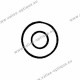 Plastic washers 1.6 x 3.0 x 0.5 - white