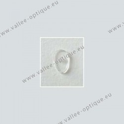 Solid screw on nose pads 12 mm - ultra thin - drop shape - 100 pairs