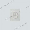 Solid screw on nose pads 14 mm - ultra thin - 100 pairs