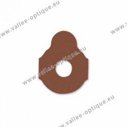 Lens edging pads for hard blocks - 24 mm