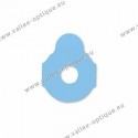 Lens edging pads for hard blocks - 24 mm