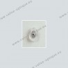 Screw on nose pads 12 mm - nickel inserts - PVC - 20 pairs