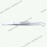 Screw holding tweezers - Bent noses