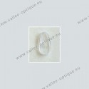 Screw on nose pads 15 mm - polycarbonate inserts - PVC - 10 pairs