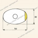 Films for coated lenses - oval large size