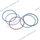 Rings for rimless and pierced mountings (set of 5 pairs)