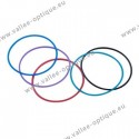 Rings for rimless and pierced mountings - turquoise