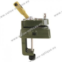 Support with clamp for drilling machine