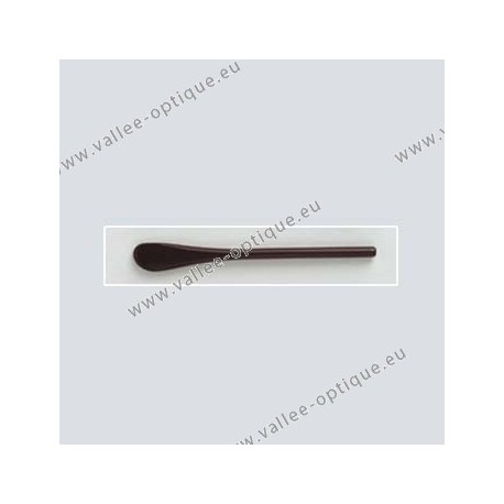 Cylindrical temple tips - brown