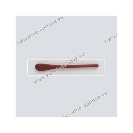 Cylindrical temple tips - burgundy