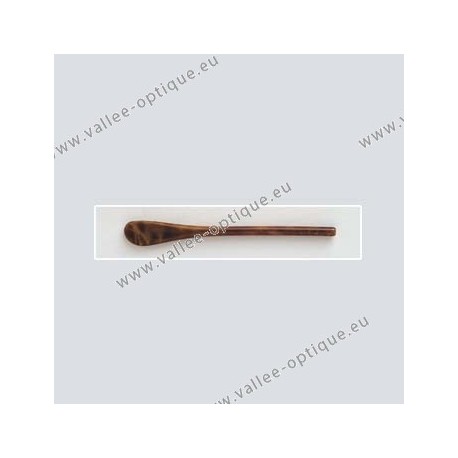 Cylindrical temple tips - dark tortoiseshell colour