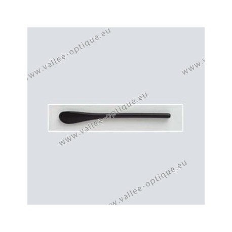 Cylindrical temple tips - black