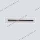 Acetate cylindrical temple tips - black