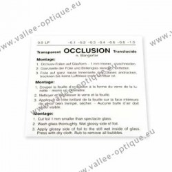 Occlusion foil 0.4 - 1 piece