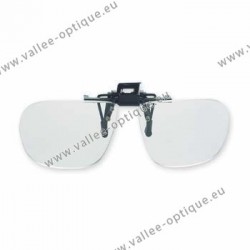 Spring flip up glasses - large model - AC lenses + 1.5