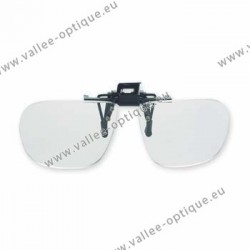 Spring flip up glasses - large model - AC lenses + 2.0