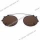 Oval clip - 44 x 34.0 - polarized - black hooping