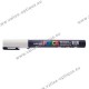 White Posca Lens marker - Large line 2.5 mm