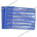 Set of 6 needle files