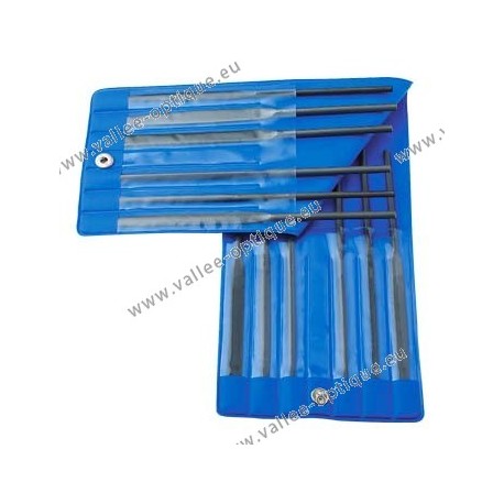 Set of 12 needle files