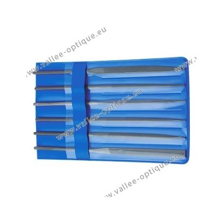 Set of 6 needle files