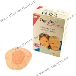 3M opticlude orthoptic eye patches - adult type