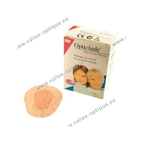 Pansements orthoptiques 3M opticlude - modèle adulte