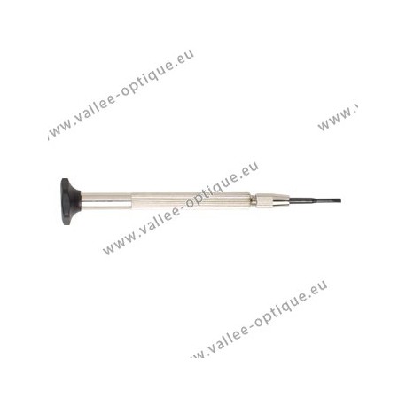 Screwdriver with screw chuck and cross blade Ø 1.5 mm