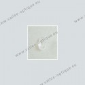 Plaquettes monobloc ovales - silicone - 11 mm - 100 paires