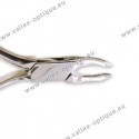 Plier for setting nose pad arms