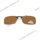 Sun clips with mini mechanism - Brown - Large size