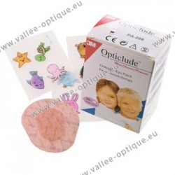 3M opticlude orthoptic eye patches -  junior type