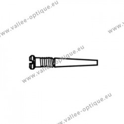 Self-centring screws, long tip