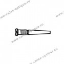 Self-centring screws, long tip