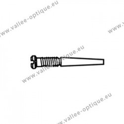 Self-centring screws, long tip