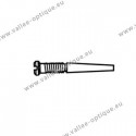 Self-centring screws, long tip