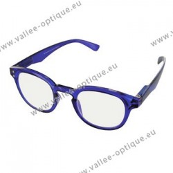 Magnifying glasses, protection against blue light, blue, +2.0