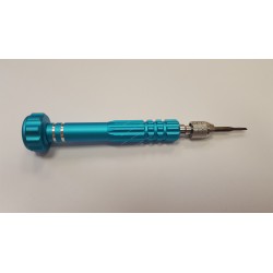 screwdriver with 2 flat blades