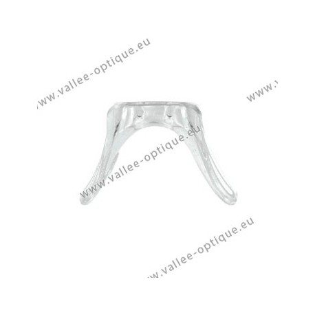 Acetate screw-on and push-on saddle bridge, 18 x 18 x 25