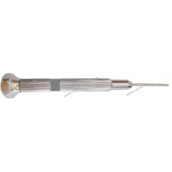 Anti-slip diamond flat blade screwdriver