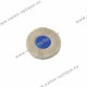 Cotton yarn brush, plastic center, Ø 95 mm