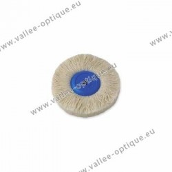 Cotton yarn brush, plastic center, Ø 95 mm