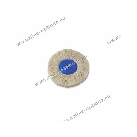 Cotton yarn brush, plastic center, Ø 95 mm