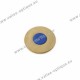 Disque chamois, centre plastique, Ø 90 mm